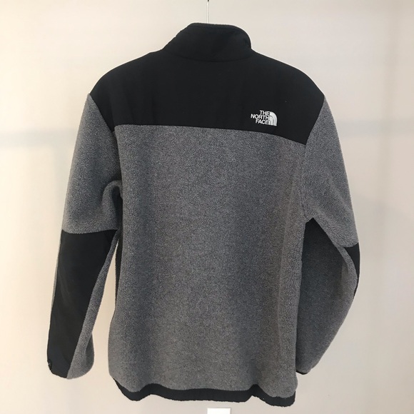 North Face Grey Fleece Zip-Up - Picture 5 of 6